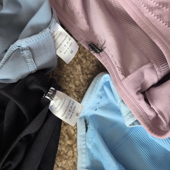 PINK Victoria's Secret Gray Ribbed Detail Selling As A Lot Of 4 - Picture 5 of 5